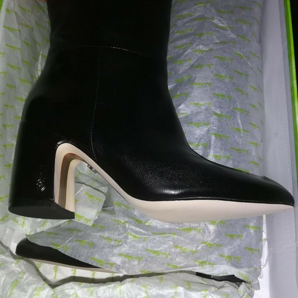Sam Edelman Black Heeled Boots - Picture 4 of 7